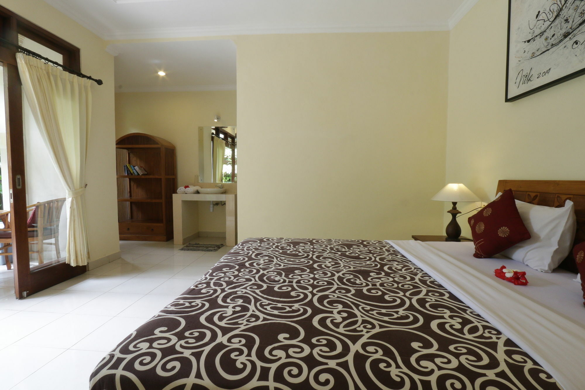 אובוד Frangipani Bungalow מראה חיצוני תמונה